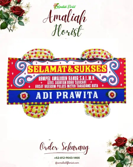 Papan Bunga Ucapan Selamat Pakuhaji